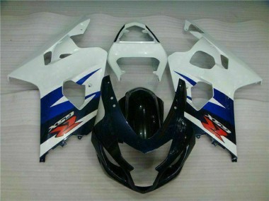 2004-2005 Suzuki GSXR 600/750 Motorcycle Fairings - White Blue Glossy Black Red Canada Websites