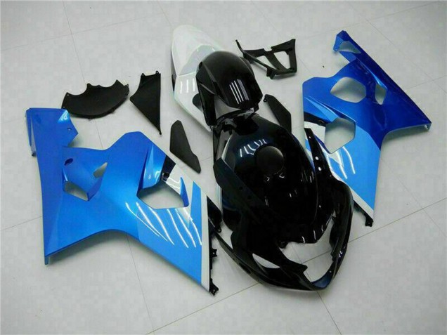 2004-2005 Suzuki GSXR 600/750 Motorcycle Fairings - White Blue Black Canada Websites