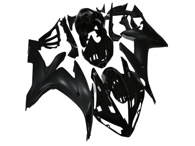 2004-2006 Yamaha YZF R1 Motorcycle Fairings - Glossy Black Matte Black Canada Websites