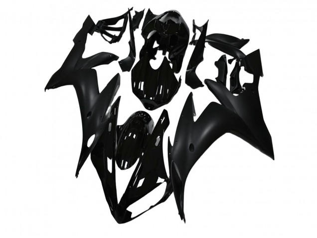 2004-2006 Yamaha YZF R1 Motorcycle Fairings - Glossy Black Matte Black Canada Websites