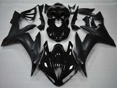 2004-2006 Yamaha YZF R1 Motorcycle Fairings - Glossy Black Matte Black Canada Websites