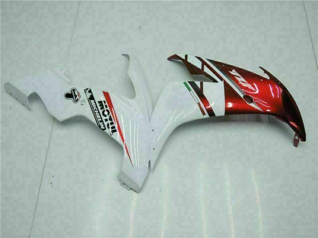 2004-2006 Yamaha YZF R1 Motorcycle Fairings - White Red Yellow Motul 46 Canada Websites