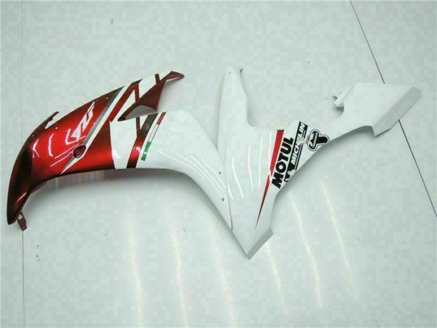 2004-2006 Yamaha YZF R1 Motorcycle Fairings - White Red Yellow Motul 46 Canada Websites
