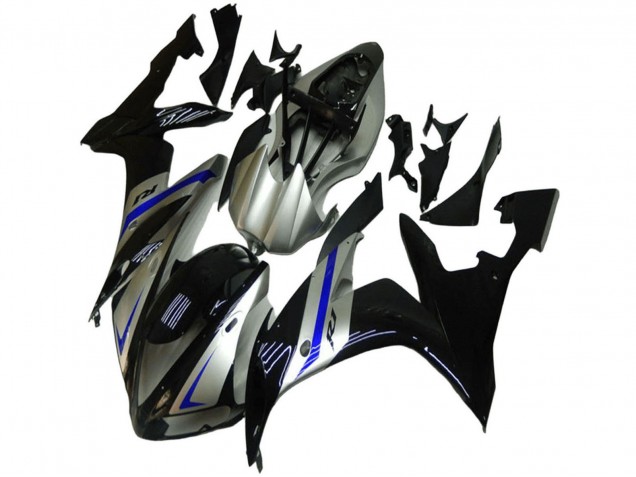2004-2006 Yamaha YZF R1 Motorcycle Fairings - Silver Blue Black Canada Websites