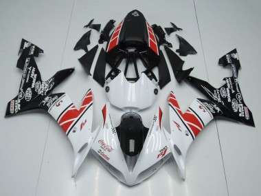 2004-2006 Yamaha YZF R1 Motorcycle Fairings - White Red Black Castrol Canada Websites