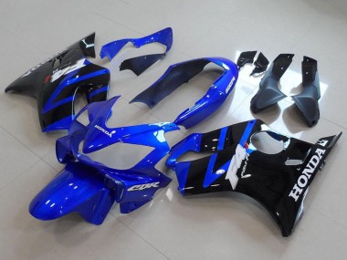 2004-2007 Honda CBR600 F4i Motorcycle Fairing - Blue Glossy Black Canada Websites