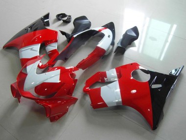 2004-2007 Honda CBR600 F4i Motorcycle Fairing - White Red Glossy Black Canada Websites