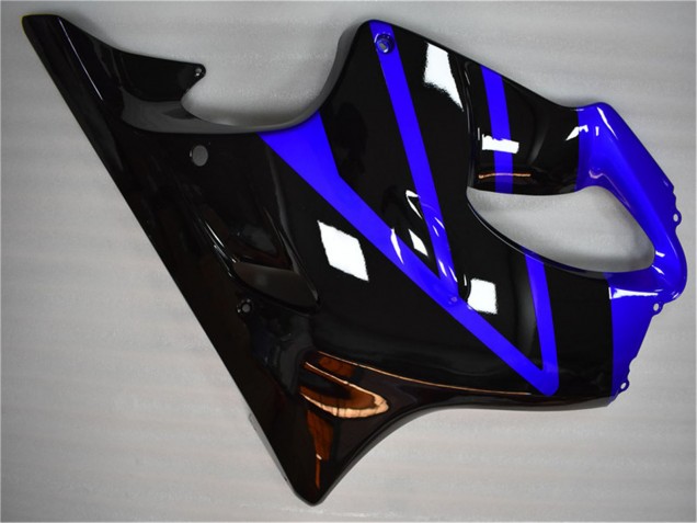 2004-2007 Honda CBR600 F4i Motorcycle Fairing Kits - Blue Glossy Black Canada Websites