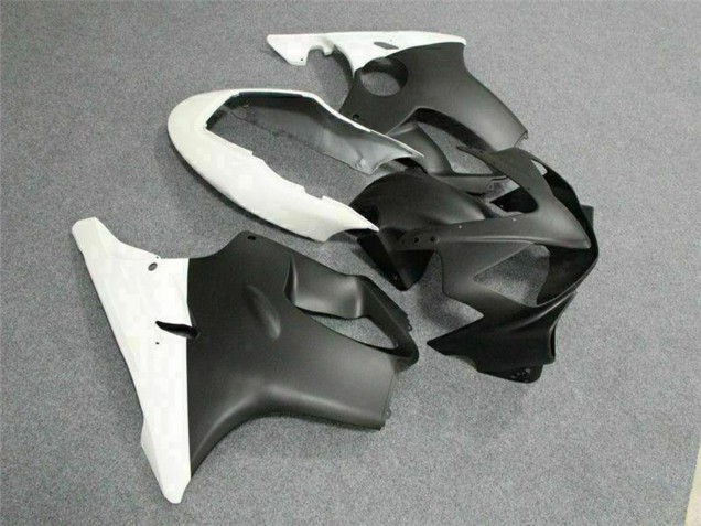 2004-2007 Honda CBR600 F4i Motorcycle Fairings - White Matte Black Canada Websites