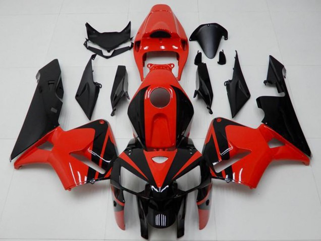 2005-2006 Honda CBR600RR Abs Fairings - Red Black Canada Websites