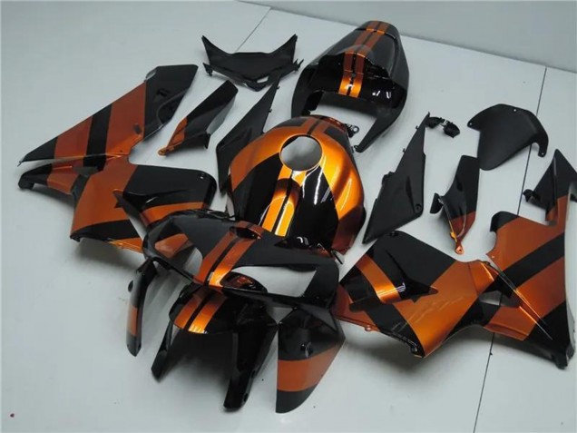 2005-2006 Honda CBR600RR Bike Fairings - Orange Black Canada Websites