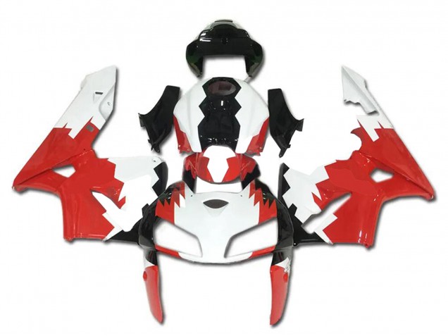 2005-2006 Honda CBR600RR Bike Fairings - White Red Black Canada Websites