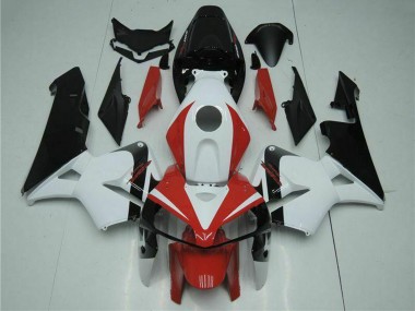 2005-2006 Honda CBR600RR Motorcycle Fairing Kits - White Red Black Canada Websites