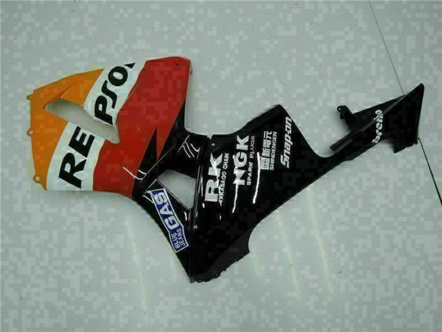 2005-2006 Honda CBR600RR Motorcycle Fairings - Orange White Red Black Repsol Canada Websites