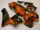 2005-2006 Honda CBR600RR Motorcycle Fairing Kits - Orange Black Canada Websites