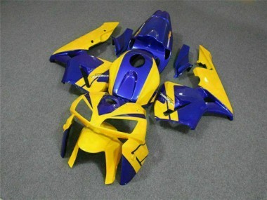 2005-2006 Honda CBR600RR Motorcycle Fairings - Yellow Blue Canada Websites