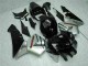 2005-2006 Honda CBR600RR Motorcycle Fairings - Glossy Black Silver Canada Websites