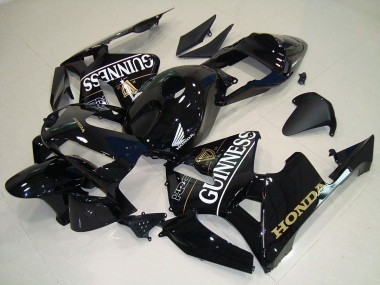 2005-2006 Honda CBR600RR Motorcycle Fairings - Glossy Black Gunness Canada Websites