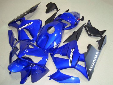 2005-2006 Honda CBR600RR Motorcycle Fairings - Blue Black White Decal Canada Websites