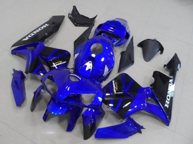 2005-2006 Honda CBR600RR Motorcycle Fairing Kits - Blue Black Canada Websites