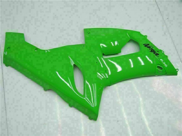 2005-2006 Kawasaki ZX6R Motorcycle Fairing - Green Canada Websites