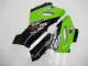 2005-2006 Kawasaki ZX6R Motorcycle Fairings - Green Glossy Black Elf Canada Websites