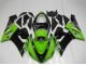 2005-2006 Kawasaki ZX6R Motorcycle Fairings - Green Glossy Black Elf Canada Websites
