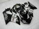 2005-2006 Kawasaki ZX6R Motorcycle Fairings - Glossy Black White West Canada Websites