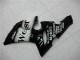 2005-2006 Kawasaki ZX6R Motorcycle Fairings - Glossy Black White West Canada Websites