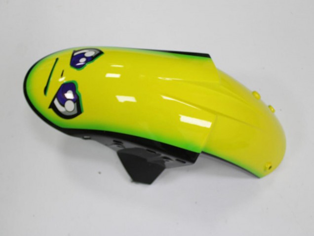 2005-2006 Kawasaki ZX6R Motorcycle Fairings - Blue Yellow Black Shark Canada Websites