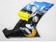 2005-2006 Kawasaki ZX6R Motorcycle Fairings - Blue Yellow Black Shark Canada Websites
