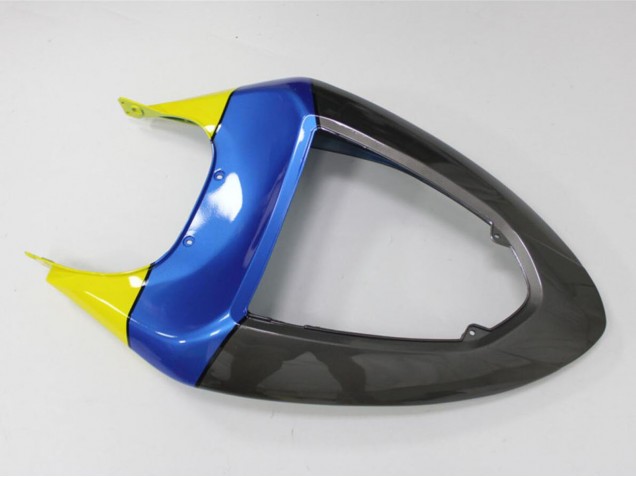 2005-2006 Kawasaki ZX6R Motorcycle Fairings - Blue Yellow Black Shark Canada Websites