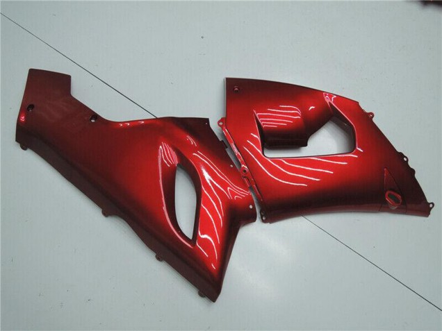 2005-2006 Kawasaki ZX6R Motorcycle Fairings - Candy Red Canada Websites