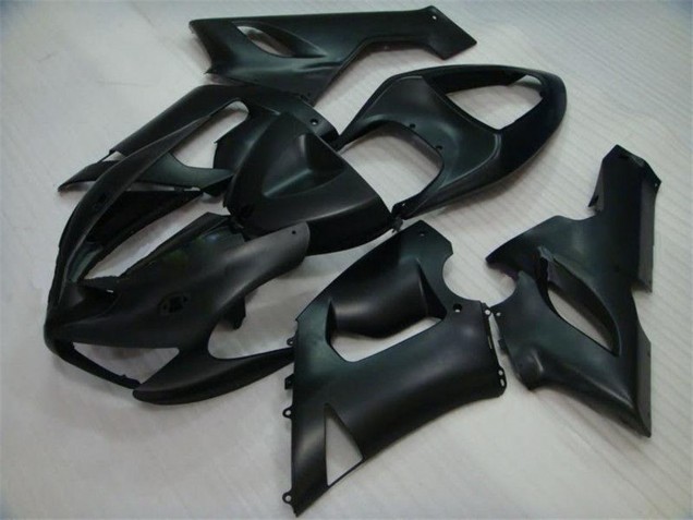 2005-2006 Kawasaki ZX6R Motorcycle Fairings - Matte Black Canada Websites