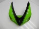 2005-2006 Kawasaki ZX6R Motorcycle Fairing - Green Glossy Black Canada Websites