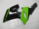 2005-2006 Kawasaki ZX6R Motorcycle Fairing - Green Glossy Black Canada Websites