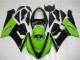 2005-2006 Kawasaki ZX6R Motorcycle Fairing - Green Glossy Black Canada Websites