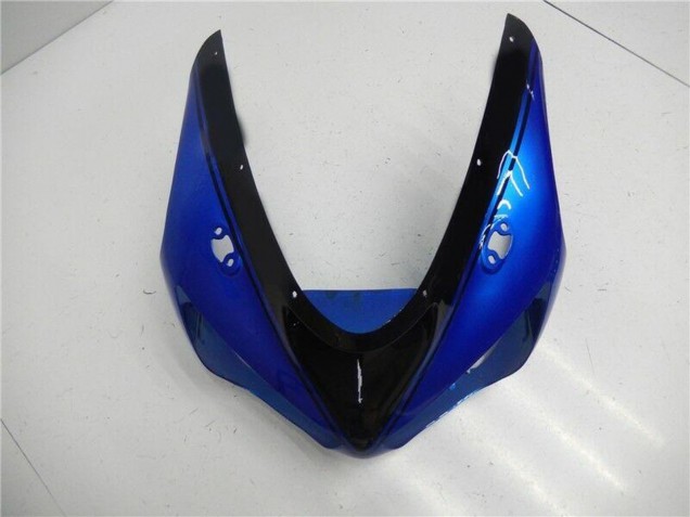 2005-2006 Kawasaki ZX6R Motorcycle Fairing Kits - Blue Glossy Black Canada Websites