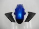 2005-2006 Kawasaki ZX6R Motorcycle Fairing Kits - Blue Glossy Black Canada Websites