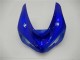 2005-2006 Kawasaki ZX6R Motorcycle Fairings - Blue Matte Black Canada Websites