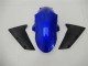 2005-2006 Kawasaki ZX6R Motorcycle Fairings - Blue Matte Black Canada Websites