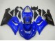 2005-2006 Kawasaki ZX6R Motorcycle Fairings - Blue Matte Black Canada Websites