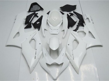 2005-2006 Suzuki GSXR 1000 Motorcycle Fairings - White Canada Websites
