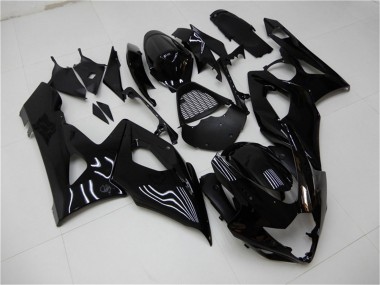 2005-2006 Suzuki GSXR 1000 Motorcycle Fairing Kits - Glossy Black Canada Websites