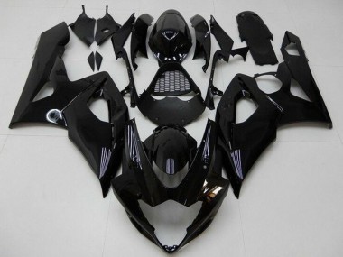 2005-2006 Suzuki GSXR 1000 Motorcycle Fairing Kits - Glossy Black Canada Websites