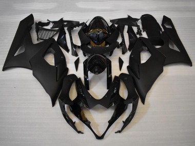 2005-2006 Suzuki GSXR 1000 Motorcycle Fairings Kits - Glossy Black Matte Black Canada Websites