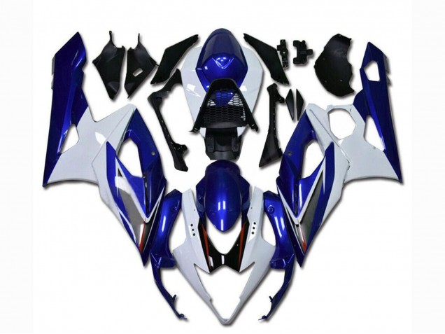 2005-2006 Suzuki GSXR 1000 Motorcycle Fairing - White Blue Canada Websites
