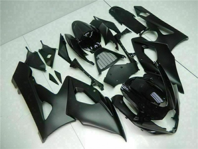 2005-2006 Suzuki GSXR 1000 Bike Fairings - Glossy Black Matte Black Canada Websites