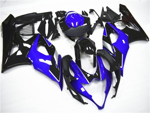 2005-2006 Suzuki GSXR 1000 Motorcycle Fairing Kits - Blue Black Canada Websites