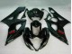 2005-2006 Suzuki GSXR 1000 Motorcycle Fairing - Glossy Black Matte Black Red Canada Websites